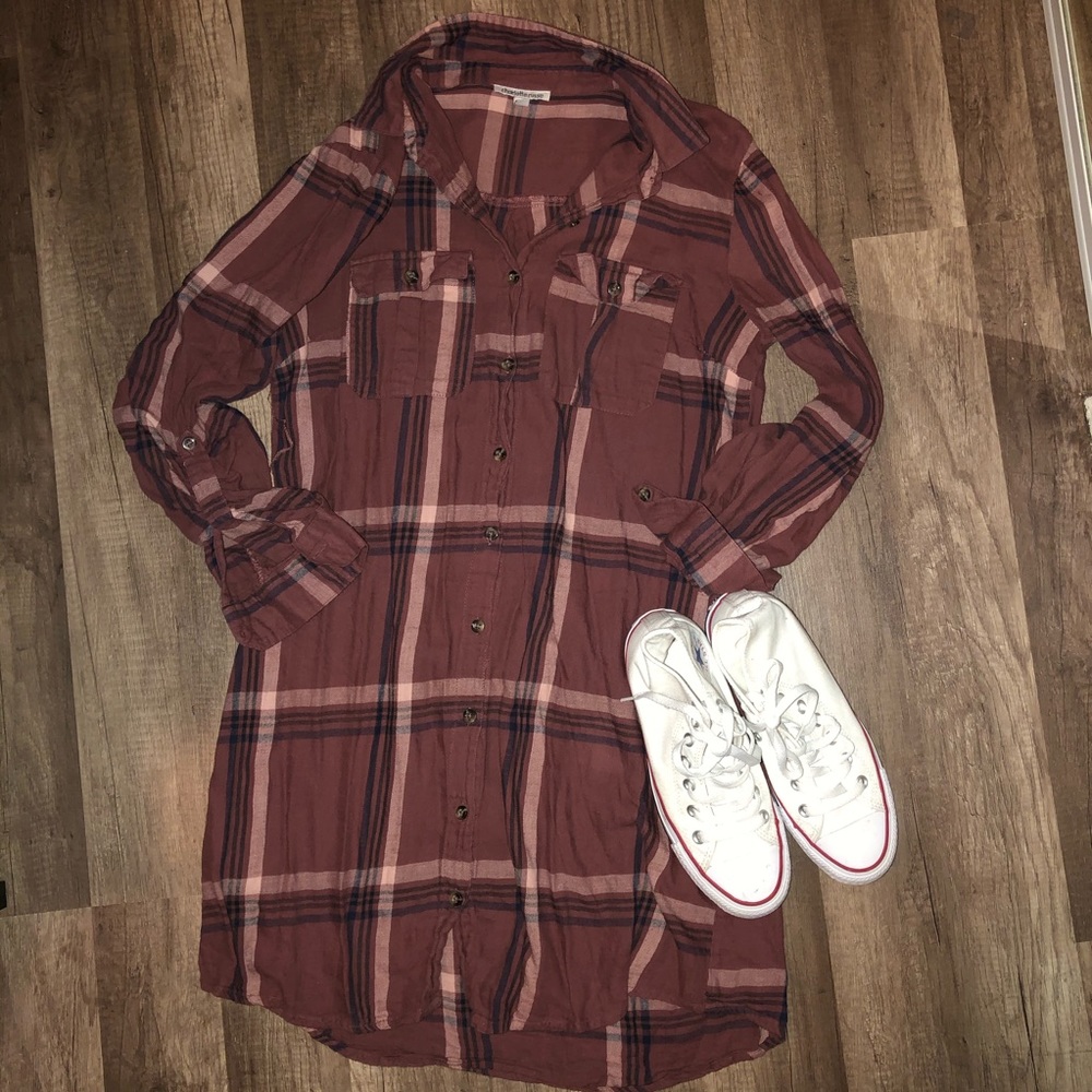 Flannel dress